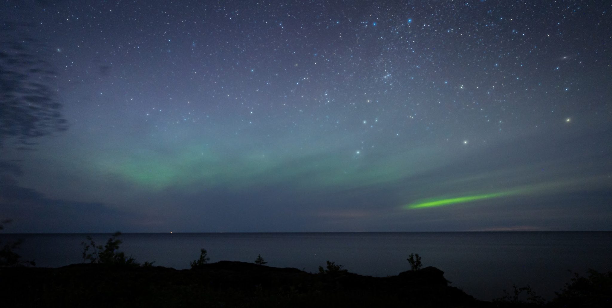 See the Northern Lights in the Keweenaw